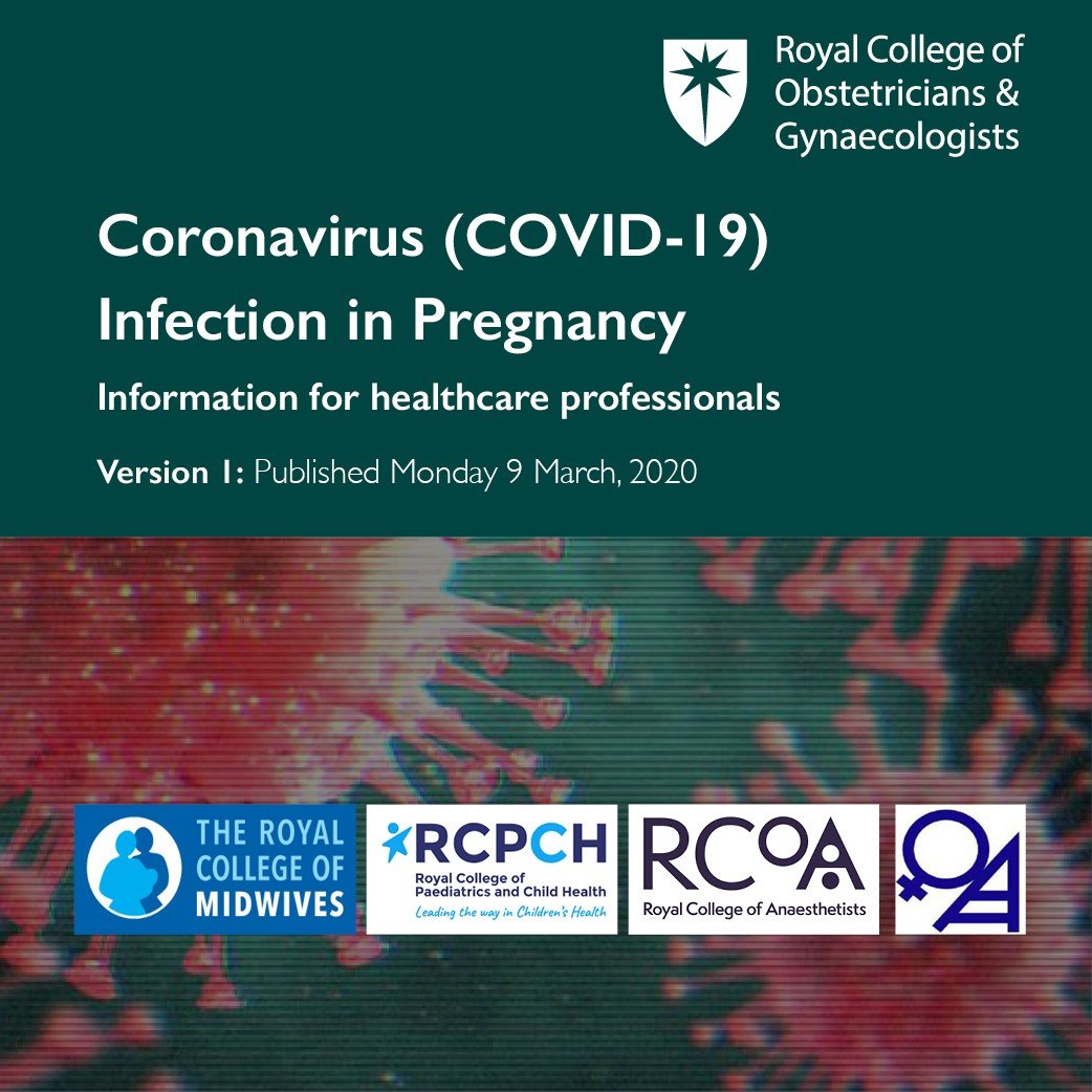 Coronavirus (COVID-19) infection and pregnancy